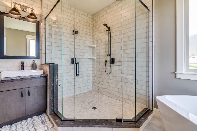 Sleek Frameless Shower